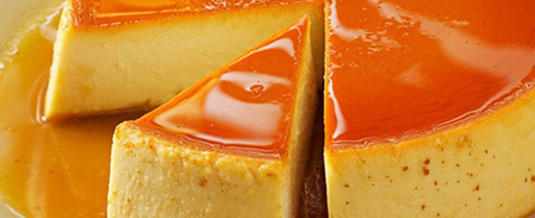 Whole Flan at Guadalajara Grill, Bar, & Table Side Salsa in Tucson Arizona.